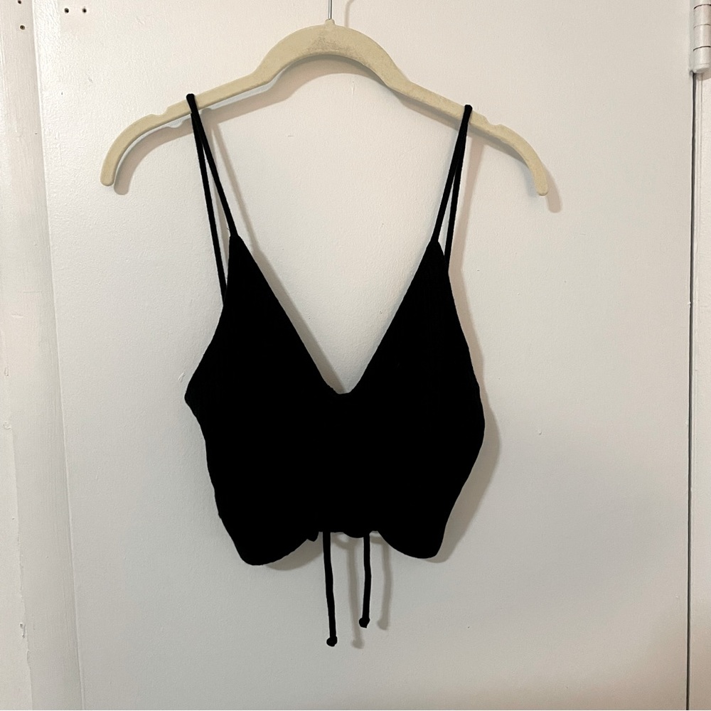 REFORMATION | spaghetti strap ribbed top